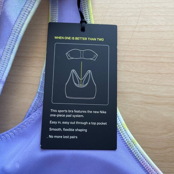 NIKE New XS Multi-Colored Tie Dye Get Fit 7/8 Training Pants & Sports Bra - Picture 5 of 10